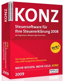 Konz Steuersoftware 2009